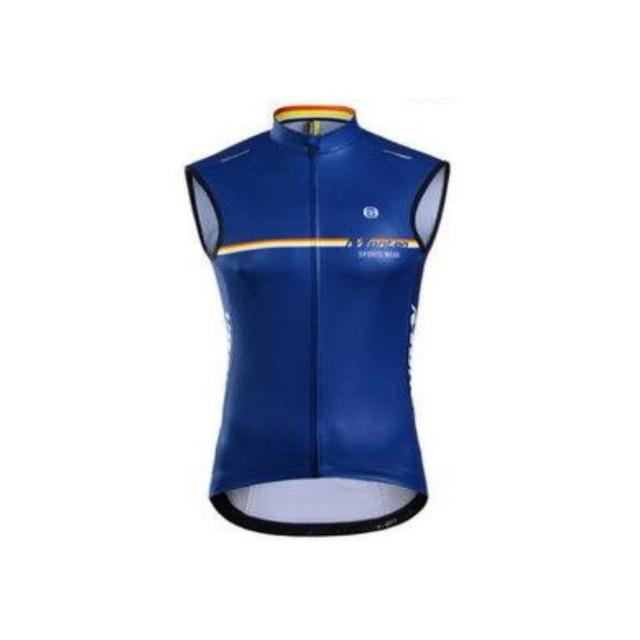 【MONTON】熱風藍色防風背心(自行車人身部品/自行車服裝/自行防風背心/防風背心/男女共版/零碼)