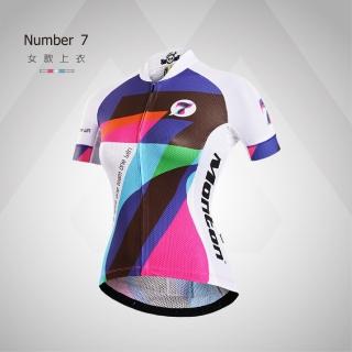 【MONTON】Number 7女款短上衣(自行車人身部品/自行車服裝/自行車衣/車衣/女款車衣/零碼)