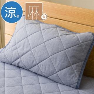 【NITORI 宜得利家居】涼感枕頭保潔墊 DH LINEN DBL S2522(涼感 枕頭 保潔墊)