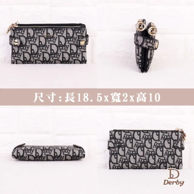 【Derby】雙11 皮革花色 長夾 60029