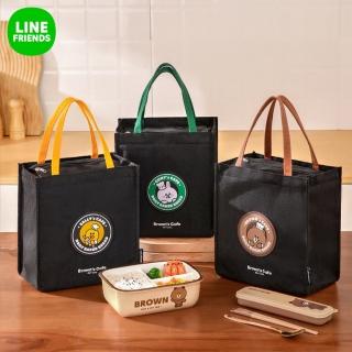 【LINE FRIENDS】熊大兔兔莎莉潮流保溫便當袋(餐袋 保冷袋 野餐袋)