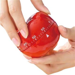【WARM DAY LIFE】優質小番茄鐘 自律定時器60分鐘 廚房計時器 機械定時(番茄鐘 自律定時器 廚房計時器)