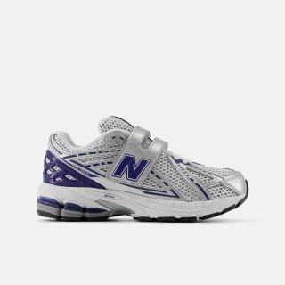 【NEW BALANCE】NB 運動鞋 童鞋 中童 兒童 魔鬼氈 金屬銀藍 PV1906CM-W楦(C5204)