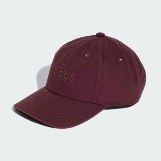 【adidas 愛迪達】帽子 運動帽 棒球帽 遮陽帽 SPW DAD CAP 紅 JF6042