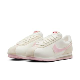 【NIKE 耐吉】休閒鞋 女鞋 運動鞋 阿甘鞋 麂皮 W CORTEZ 粉米 HV6012-161