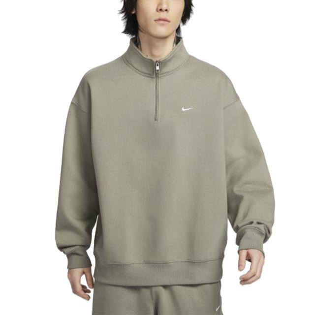 【NIKE 耐吉】長袖上衣 M NK SOLO SWSH HW BB QZ TOP 男女 - DQ5209320