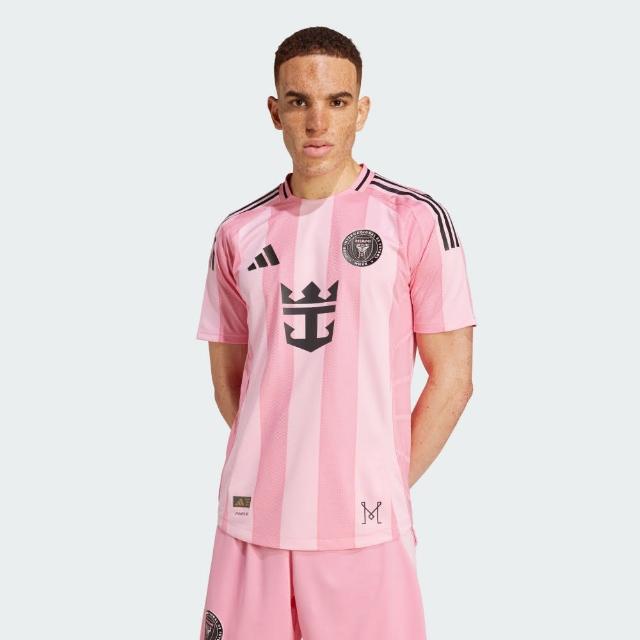 【adidas 愛迪達】INTER MIAMI CF 25/26 MESSI 球員版主場球衣 T恤 男 JI6818