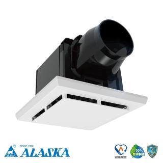 【ALASKA 阿拉斯加】節能高效 無聲換氣扇 直流變頻-728D(-無安裝)