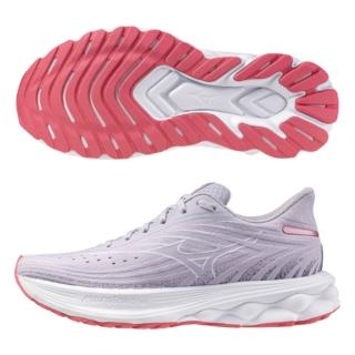 【MIZUNO 美津濃】慢跑鞋 女鞋 運動鞋 緩震 一般型 SKYRISE 紫 J1GD250926