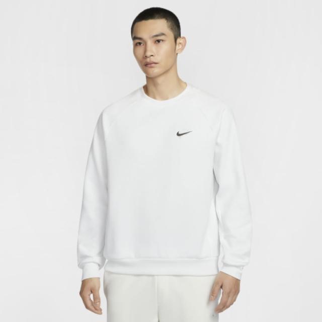 【NIKE 耐吉】長袖上衣 男 大學T AJ 喬丹 AS M NK DF UV PRIMARY LS CREW 白 HV8215-121