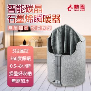 【勳風】智慧碳晶石墨烯瞬暖器/乾式足浴機/桑拿屋(HFH-K8922)
