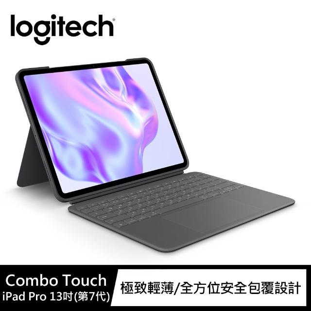 【Logitech 羅技】Combo Touch iPad Pro 2024 M4 13吋鍵盤保護套