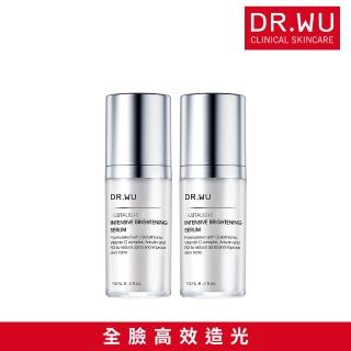 【DR.WU 達爾膚】超微C美白精華液15ML(2入組)