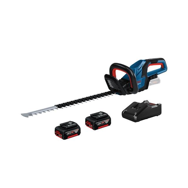 【BOSCH 博世】18V 免碳刷雙刃修離機 GHE 18V-60(2.0Ahx2)