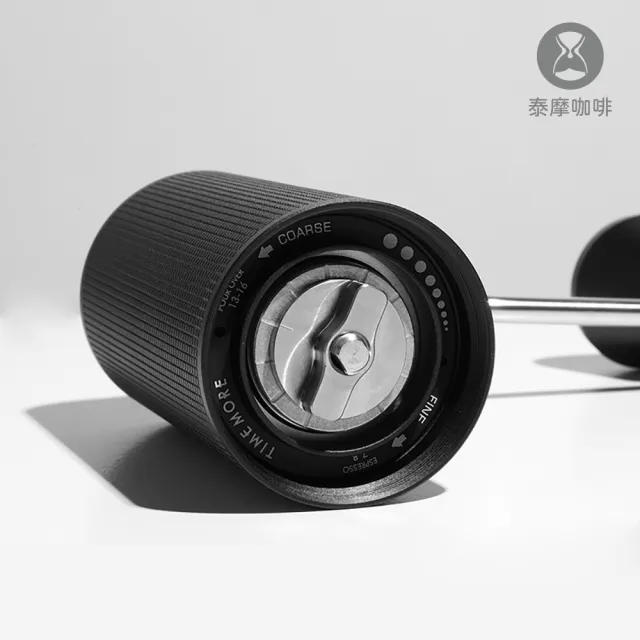 【TIMEMORE 泰摩】泰摩咖啡 全金屬栗子C3S-黑色(手搖磨豆機、不鏽鋼刀盤)
