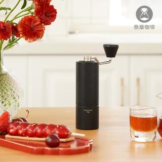 【TIMEMORE 泰摩】栗子C3S手搖磨豆機 研磨快速省力 金屬粉桶 黑色/白色(研磨穩定均勻)