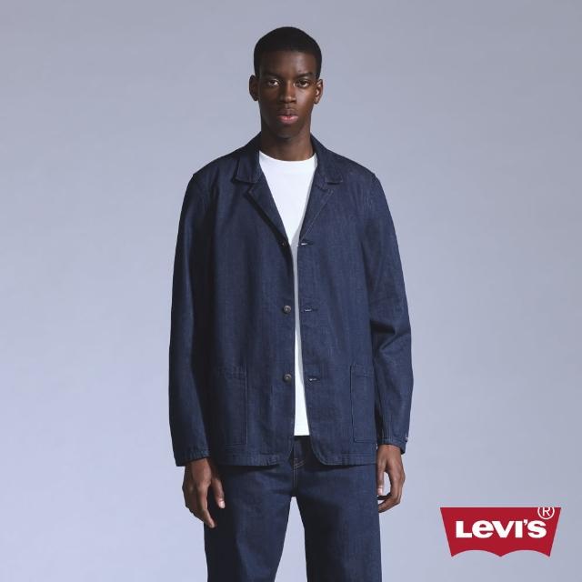 【LEVIS】BLUETAB 男款 丹寧牛仔西裝式外套 人氣新品 001LK-0000