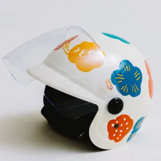 【hahababy】兒童安全帽-彩色心花開(MIT台灣製作/經典花色)