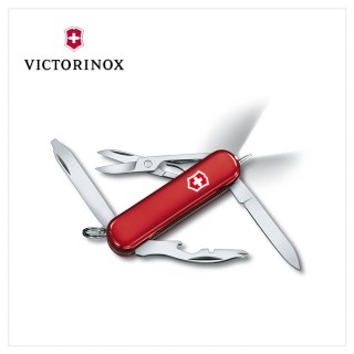 【VICTORINOX 瑞士維氏】Midnite Manager 瑞士刀/10用/58mm(0.6366)