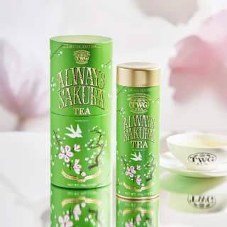 【TWG Tea】頂級訂製茗茶 永恆之櫻茗茶 100g/罐(Always Sakura Tea;綠茶)