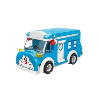 【Qman 啟蒙積木】哆啦A夢迷你巴士積木