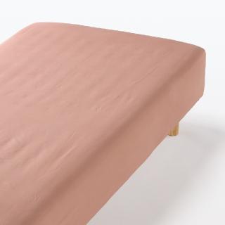 【MUJI 無印良品】再生聚酯速乾床包/SD 成品尺寸/W120×L198×D30 cm 附鬆緊帶(共4色)