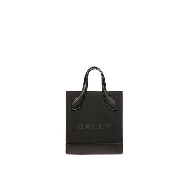 【BALLY】BAR 帆布小托特包