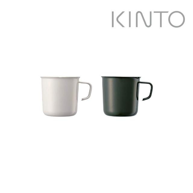 【Kinto】FORIS 琺瑯不鏽鋼馬克杯360ml（共兩色）