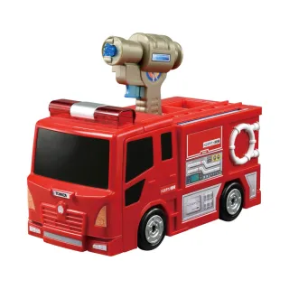 【TOMICA】交通世界 TOMICA 變形消防局(小汽車 場景)