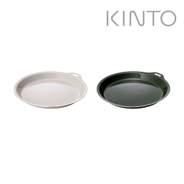 【Kinto】FORIS 琺瑯不鏽鋼餐盤 19.5cm（共兩色）