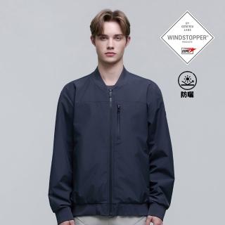 【國家地理服飾官方旗艦】男裝 ATLAS WINDSTOPPER BY GORE-TEX LABS 2L 雙層布勞森外套 - 深灰色