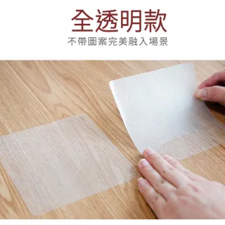 【Echain Tech】透明金鋼砂防滑貼片 透明加大款 30x30cm 單片(止滑貼片/浴室止滑貼/地磚貼/樓梯止滑貼)