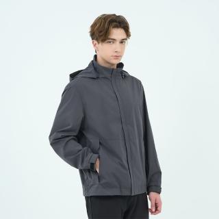 【GIORDANO 佐丹奴】男裝SORONA輕薄外套 Urban Commute系列(25 賽博藍)