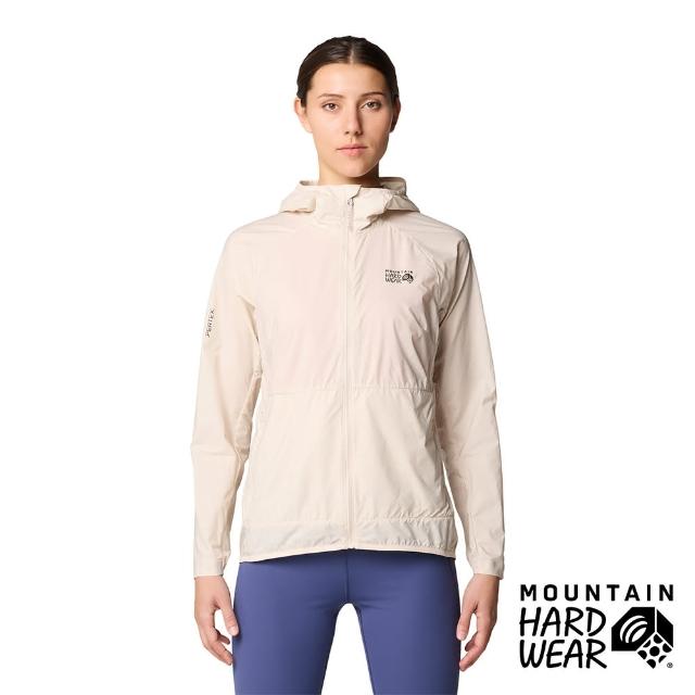 【Mountain Hardwear】Kor AirShell Hoody W 空氣感超輕防風連帽外套 滑石粉 女款 #2123801