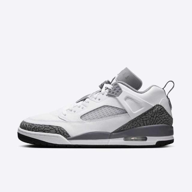 【NIKE 耐吉】Jordan Spizike Low 男 運動休閒鞋 喬丹 爆裂紋 白灰(FQ1759-102)