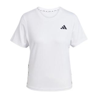【adidas 愛迪達】TE 3S Crew Tee 女 T恤 運動上衣 休閒短袖 健身 訓練 白(JH1393)