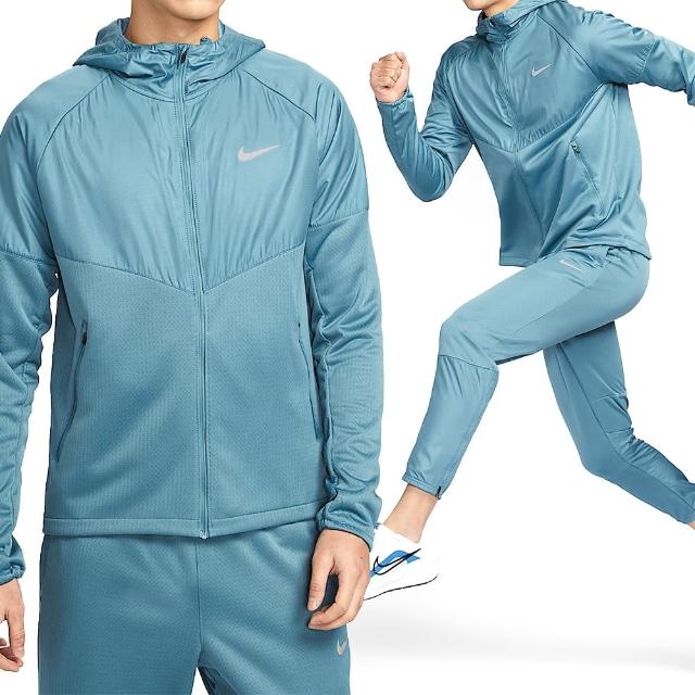 【NIKE 耐吉】TF RPL SPHR Miler JKT 男款 藍色 運動 防風 口袋 連帽 外套 FZ1112-006