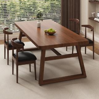 【樂米】客廳茶桌辦公室書桌會議室茶桌餐廳餐桌120*70*77CM(茶几 邊幾 茶桌 邊桌)