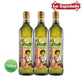 【LA Espanola 萊瑞】萊瑞100%酪梨油750ml*3