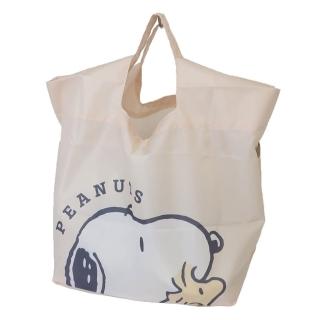 【Kamio】SNOOPY 史努比 大容量硬底購物袋 S 史努比與胡士託