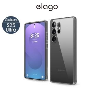 【Elago】Galaxy S25 Ultra 6.8吋防摔邊框透明Hybrid手機殼(透殼 防摔保護 抗黃變)