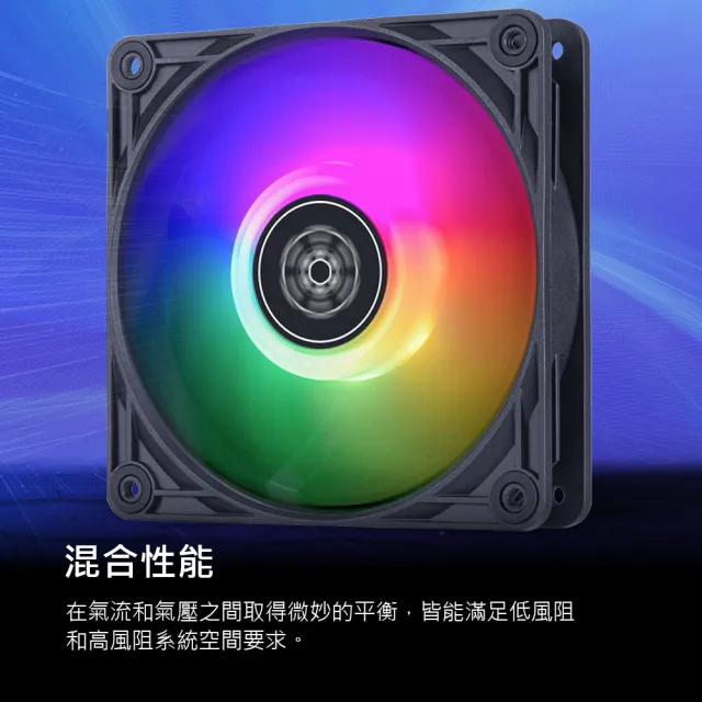 【SilverStone 銀欣】VISTA 120 ARGB  3PK(VS120B-ARGB-3PK 散熱風扇)
