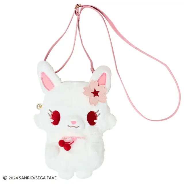 【SANRIO 三麗鷗】雙11 平成吉祥物系列 絨毛造型斜背包 側背包