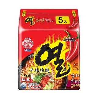 【不倒翁】辛辣拉麵(120g*5入)
