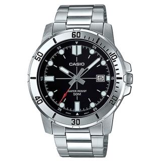 【CASIO 卡西歐】MTP-VD01D-1E 豪邁大錶徑男指標錶(50米防水錶徑約4.5公分)