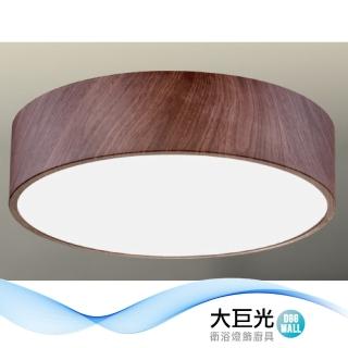 【大巨光】簡約風E27 雙燈 吸頂燈-中(LW-12-2696 金屬烤漆)