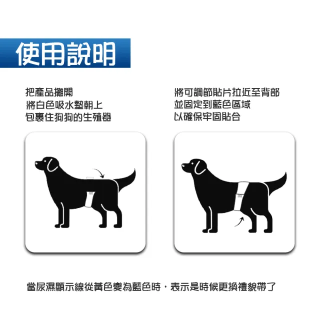 【BV Pets 寵物生活家】寵物禮貌帶 公犬用 單包(公狗禮貌帶/寵物尿布/狗尿布/狗尿褲)