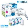 【BRITA】官方直營 強效除鉛 ON TAP 4重微濾龍頭式淨水器+3入微濾濾芯(共1機4芯)