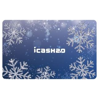 【icash 愛金卡】浪漫系列-雪花Shining icash2.0