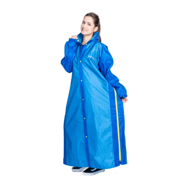 【PIOGGIA】義式前開一件式 加寬背包雨衣(適合背負大型背包時穿著 提供更大空間)